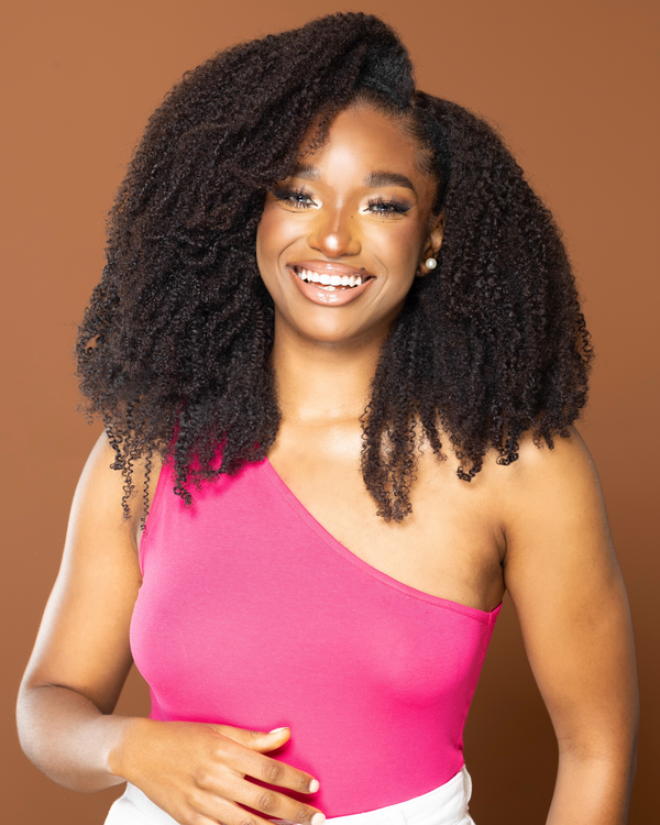 Kynky Curly Crown Bundle 3A, 4A,4B and 4C Extensions